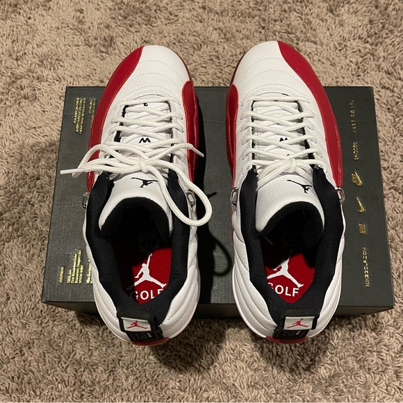 NIB Air Jordan 12 Low Golf 'Cherry' Brand new. - Picture 9 of 16
